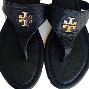 miller pave logo slide thong sandals